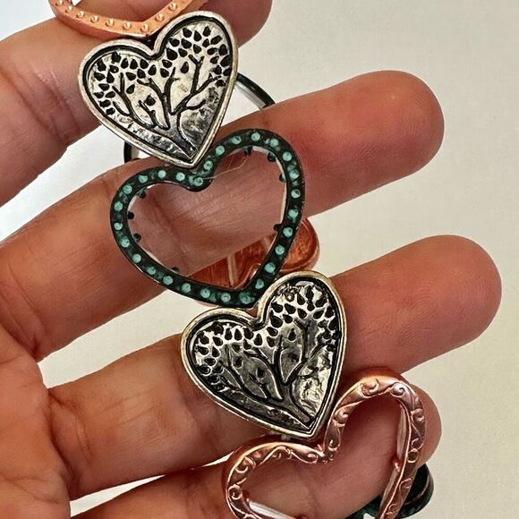 Heart stretchy bracelet - Picture 8 of 8